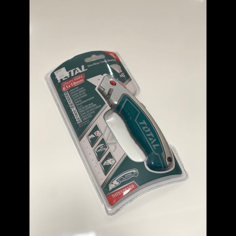 ĐỒ NGHỀ TOTAL Dao rọc giấy đa năng 61X19MM THT5126128