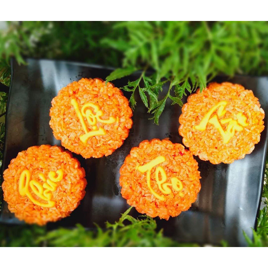 Khuôn bánh trung thu 125g 4 mặt Hoa Ngẫu Nhiên,4 mặt Phúc Lộc Thọ Tài