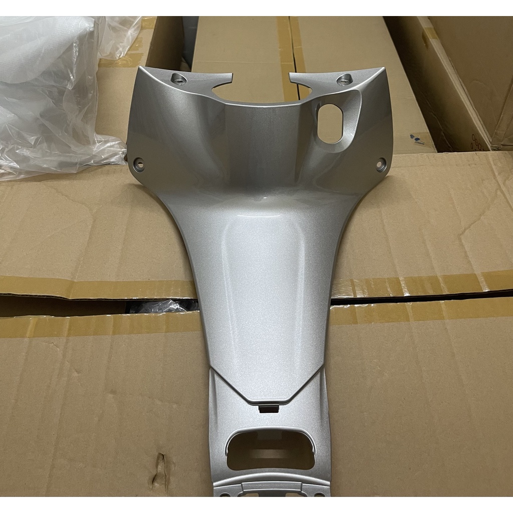 Nắp Sau tay lái nắp trước mặt nạ dè trước rùa sau yếm khóa (màu bạc) không công tắc xe Future led 125