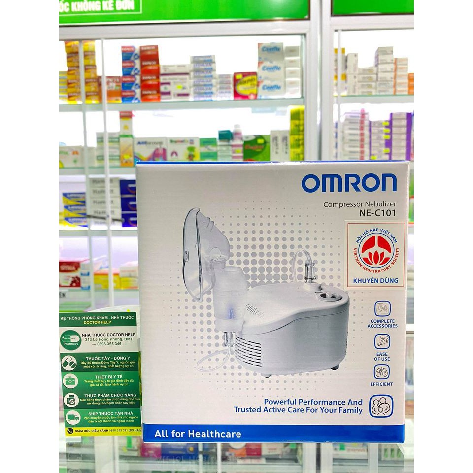 Máy xông mũi họng Omron NE-C101