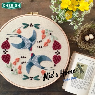 Bộ Dụng Cụ Thêu Tay Diy Cho Người Mới Bắt Đầu Châu Âu tranh treo trang trí decor Nguyên liệu tự thêu - MIE Handmade Shop