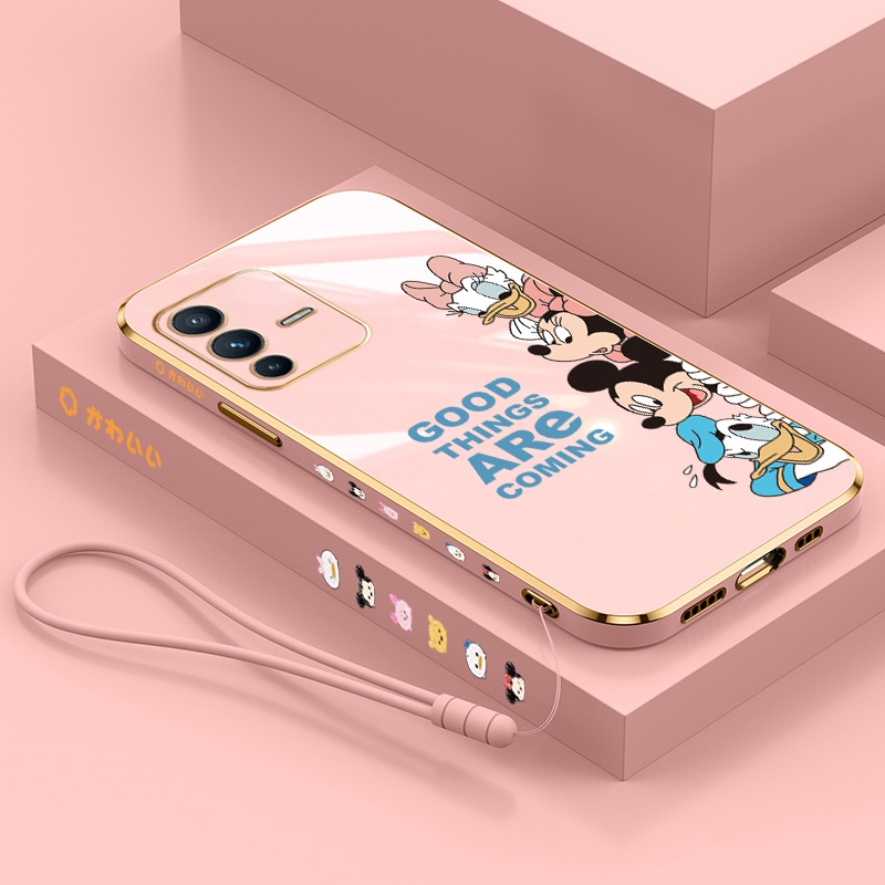 Ốp Điện Thoại silicone In Hình Nhân Vật Disney Cho Vivo Y17 Vivo Y15 Vivo Y12 Vivo Y12i Vivo Y12i Vivo Y11 Vivo Y19 Vivo Y73S
