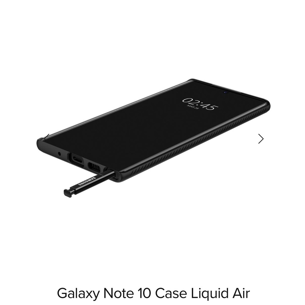 Ốp lưng samsung Note 10 Spigen Liquid Air [ Chính Hãng ]