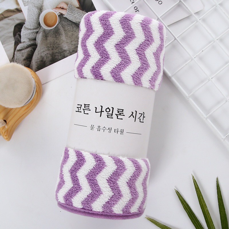 Khăn mặt Hàn Quốc cao cấp 5 màu bông mềm Cực thích , mềm mại dịu êm dùng được cho bé sơ sinh.