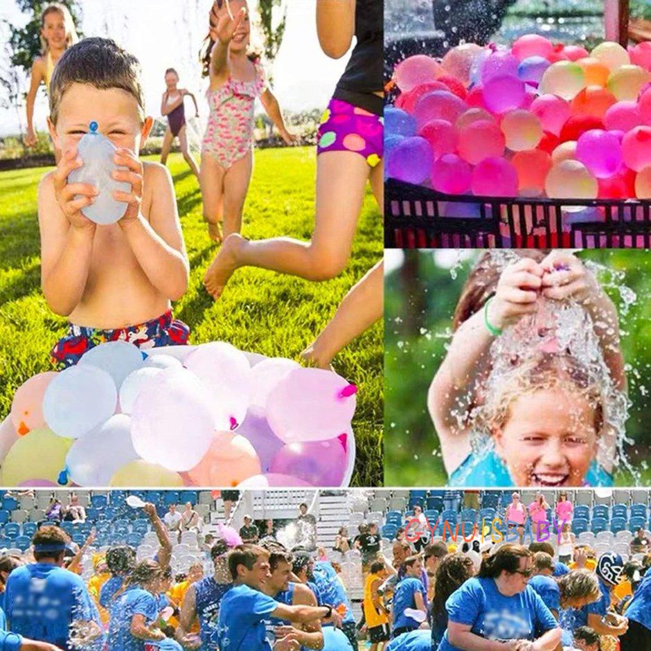 111Pcs Bơm bóng nước Water Balloons