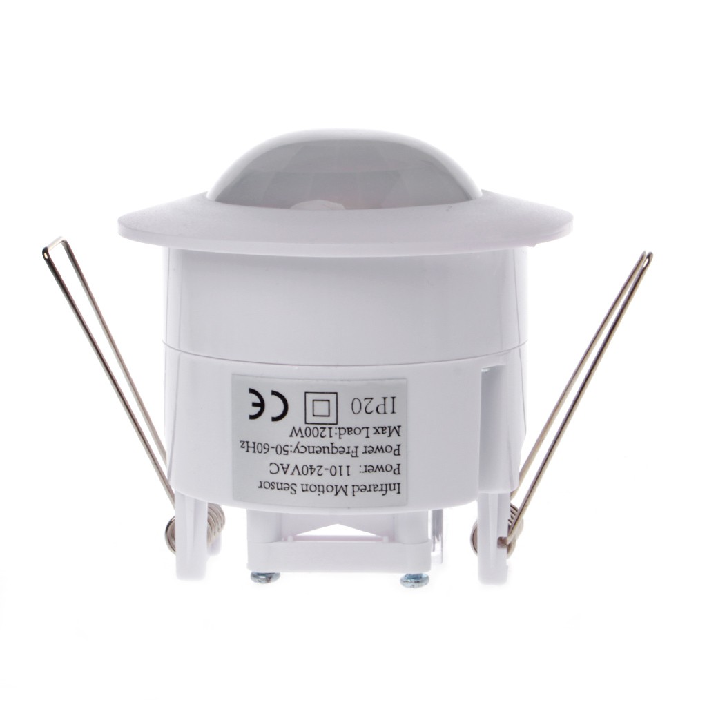 Công Tắc Cảm Biến Chuyển Động 110-240V Xoay 360 Độ Gắn Tường Tiện Dụng