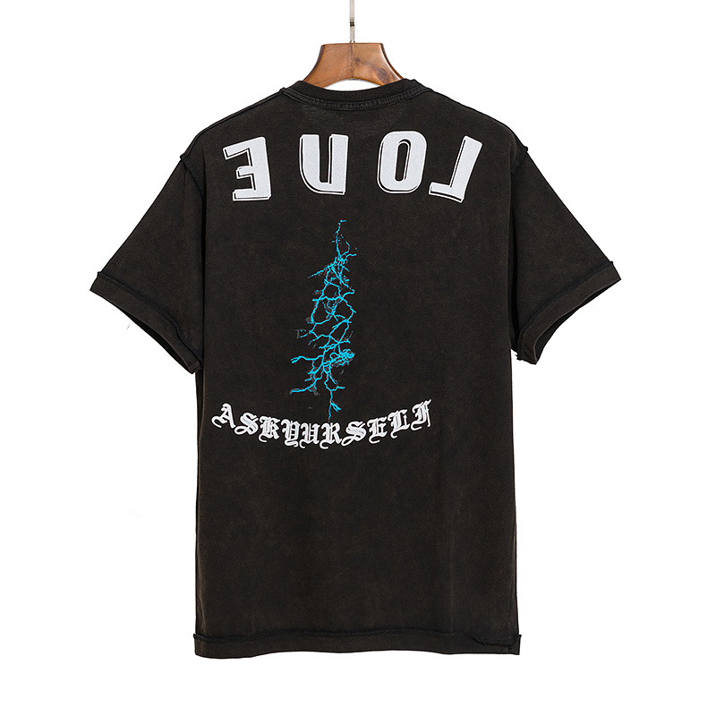 Áo Thun Tay Ngắn Cổ Tròn Dáng Rộng Chất Liệu Cotton Dày Dặn Thời Trang Cho Nam Và Nữ # 1803