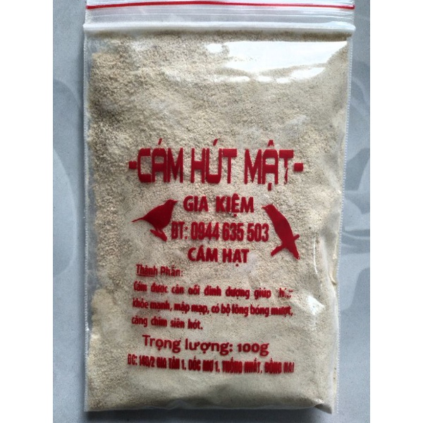 Cám hút mật Gia Kiệm  100g HÀNG CHÍNH HÃNG  100/100