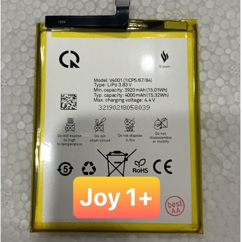 pin vsmart Joy 1+ / joy1 plus (V4001) - pin zin