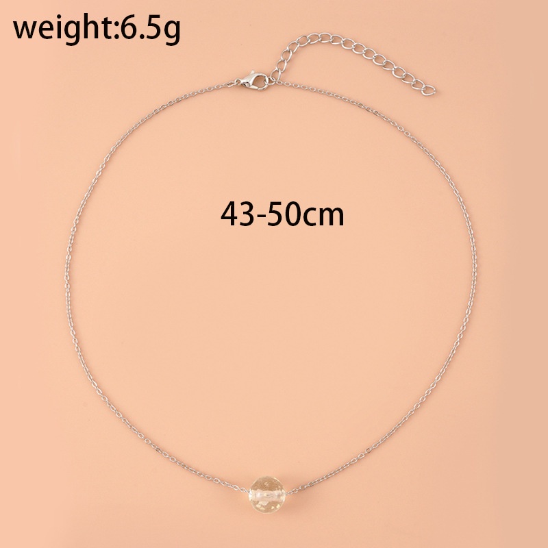 Dây chuyền RINHOO FRIENDSHIP mặt viên đá nhiều kiểu dáng tùy chọn thời trang đơn giản dành cho cả nam và nữ