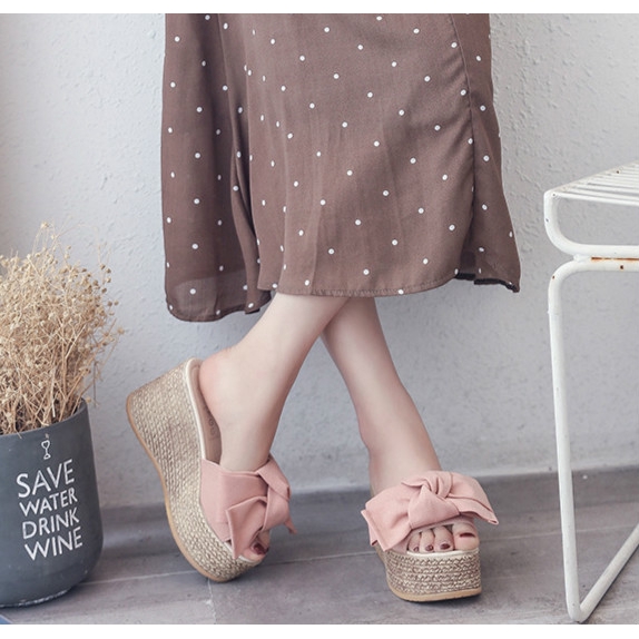 Dép sandal nữ đế xuồng mùa hè thời trang