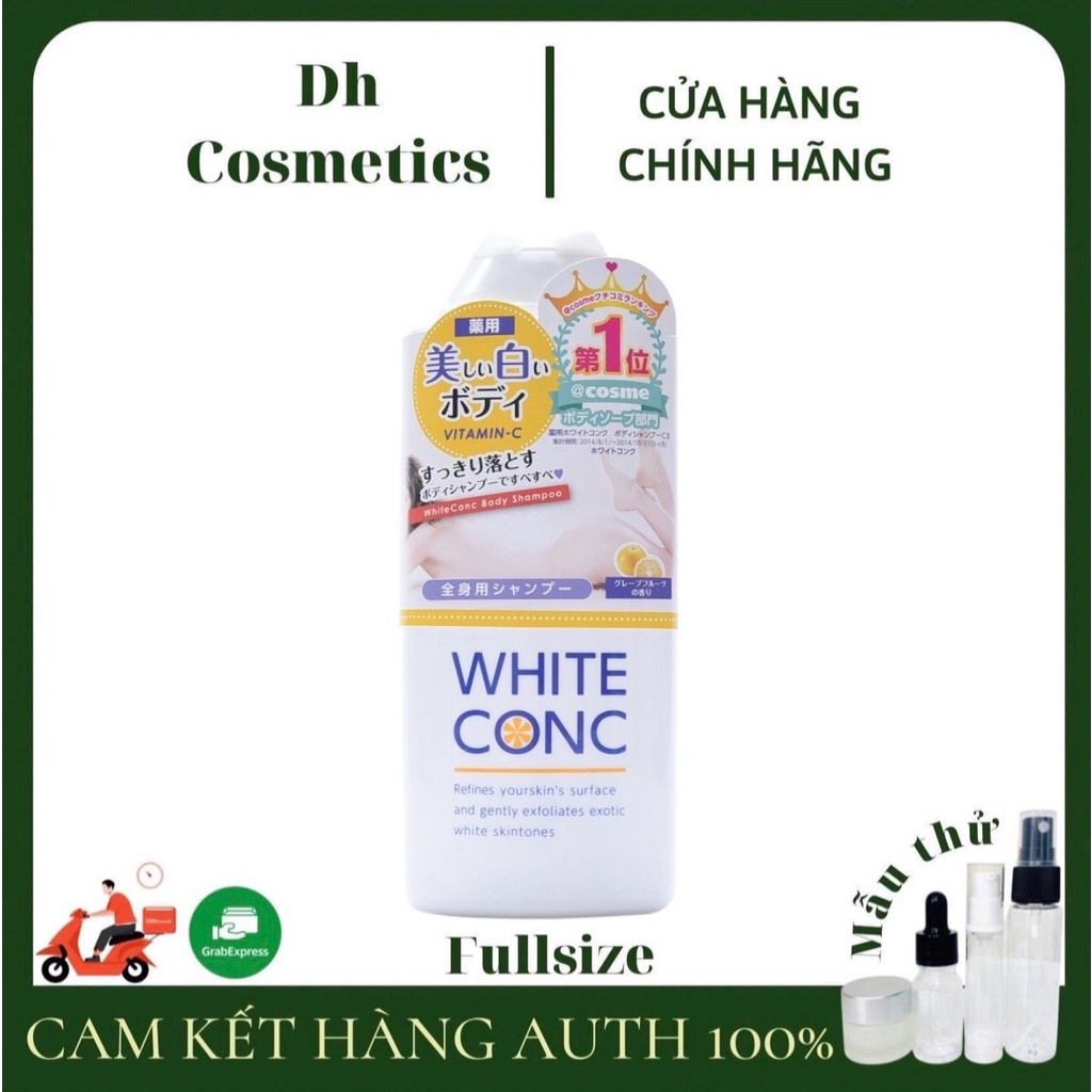SỮA TẮM TRẮNG DA toàn thân WHITE CONC HÀNG NỘI ĐỊA NHẬT 360ML