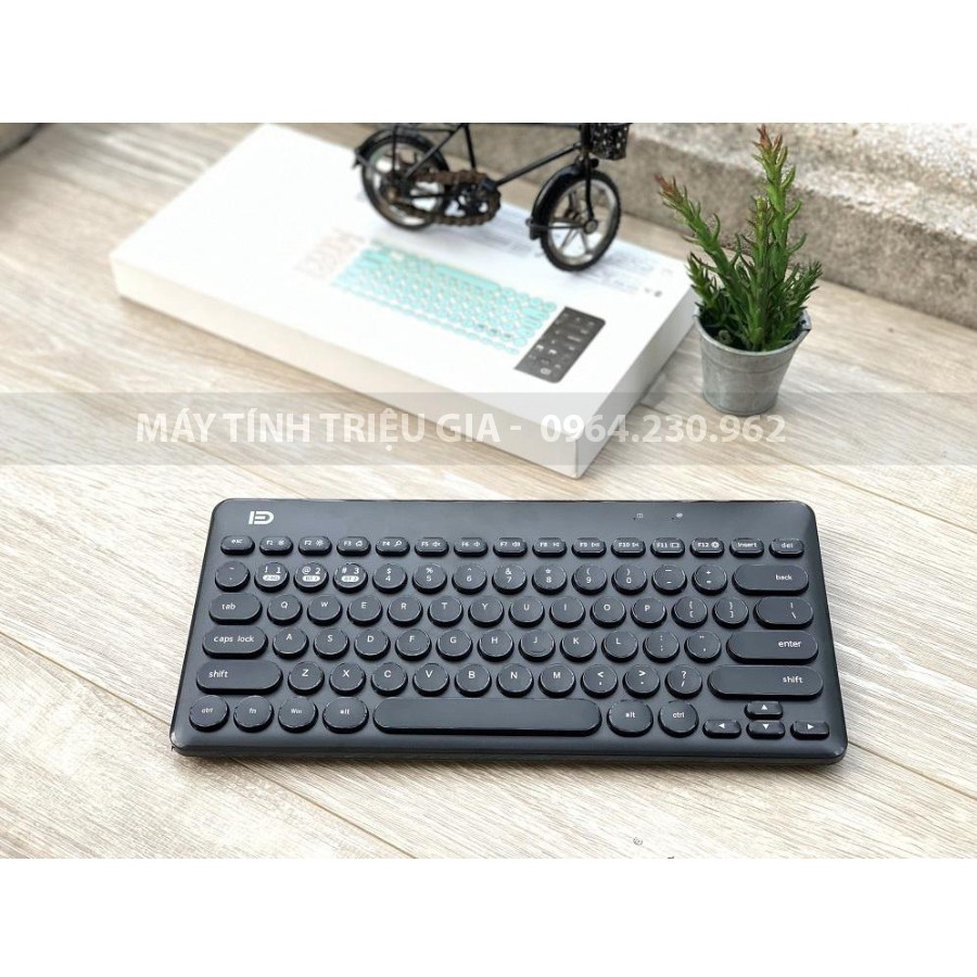 Bàn phím Bluetooth Forter  IK3381 - Hàng Chính Hãng - Bảo Hành 12 Tháng - 1 Đổi 1 Trong 7 Ngày