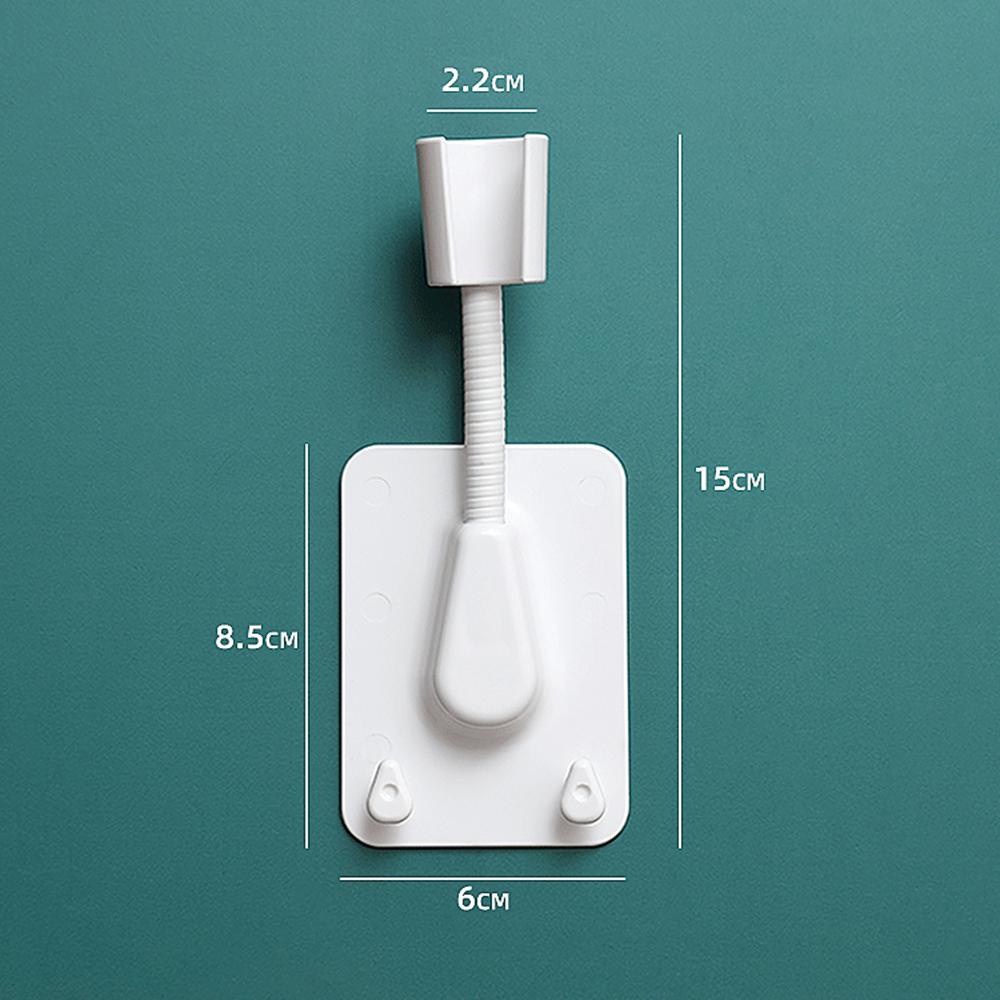 KUNHEV Giá Đỡ Đầu Vòi Hoa Sen Gắn Tường Chuyên Nghiệp Tùy Chỉnh Kèm 2 Móc Treo Tiện