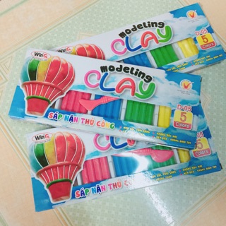 Combo 5 hộp đất sét-đất nặn thủ công Modeling Clay