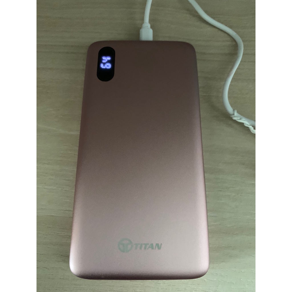 Pin dự phòng TITAN P25 vỏ nhôm 20.000mah  + kèm cáp hàng chính hãng(Tặng mã Freeship Extra toàn quốc)