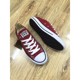 [GIÁ SỐC] GIÀY CONVERSE ĐỎ TƯƠI THẤP CỔ