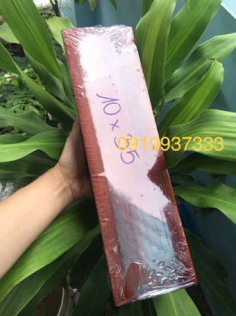 Đôn gỗ kê tượng dài 35 cm