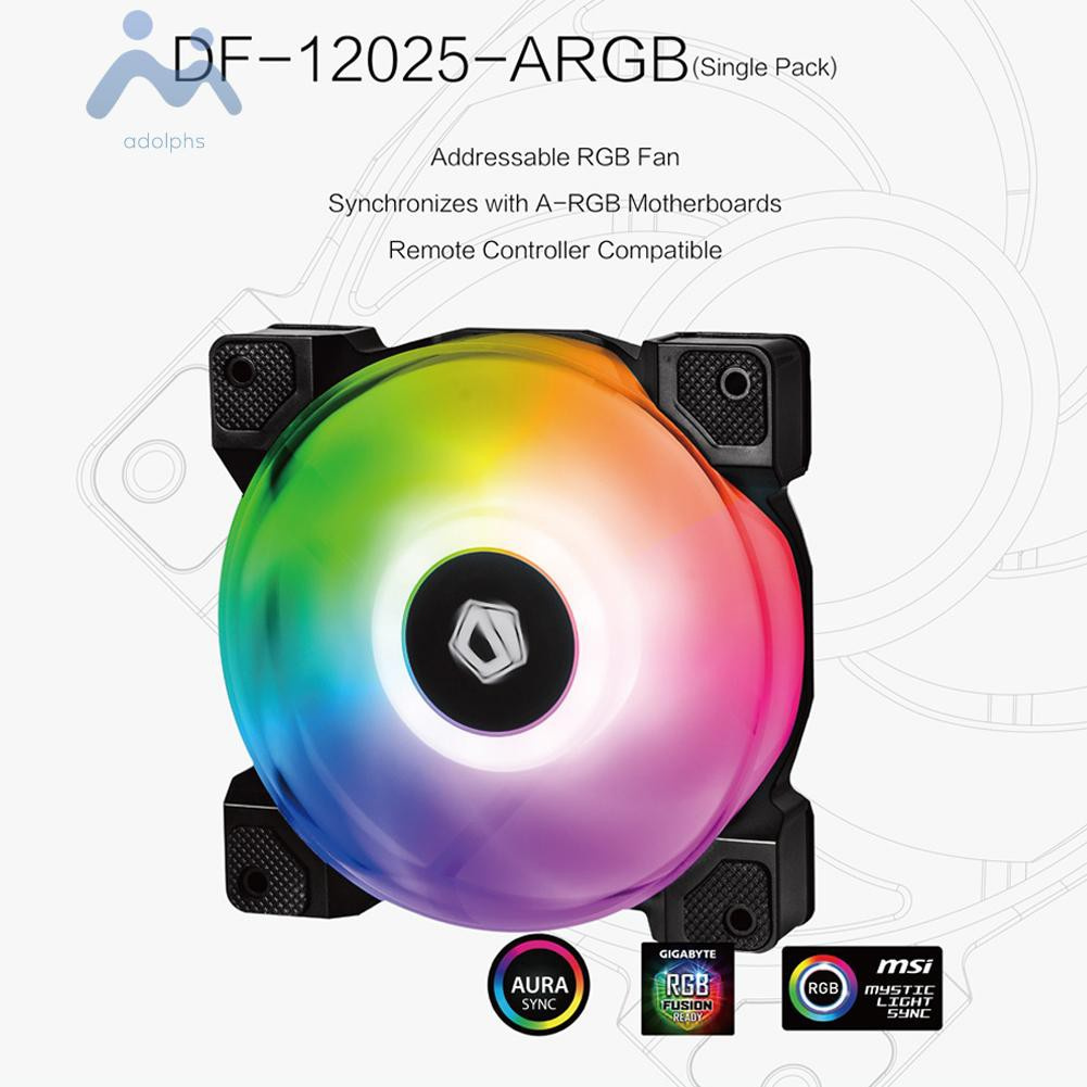 Quạt Tản Nhiệt Adolphs Df-12025-Rgb Pwm Pc 120mm