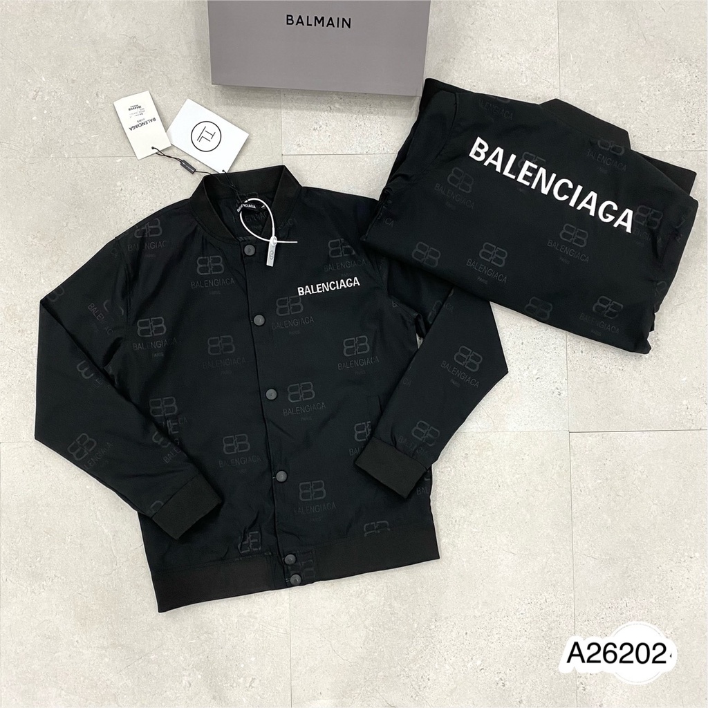 Áo Khoác Bomber Nam Balen Họa Tiết Chữ In Trẻ Trung . Áo Khoác Bomber Balen Cao Cấp Dành Cho Nam - MINH TÂY STORE