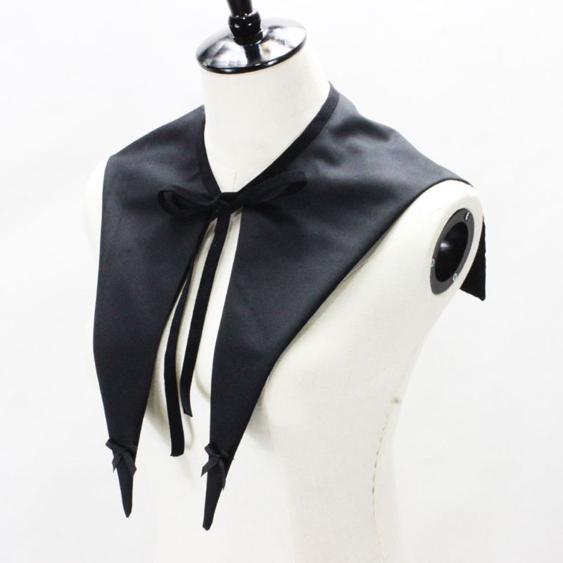 Vòng Cổ Giả Màu Đen Phong Cách Gothic Cổ Điển Cho Nữ