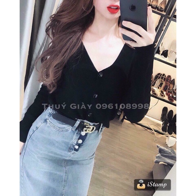 [Mã ICB0511 giảm 25% đơn 50K] Áo len lưới mỏng cổ tim (video+ảnh thật) | BigBuy360 - bigbuy360.vn