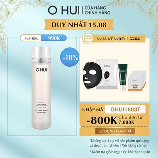 Nước cân bằng dưỡng trắng OHUI Extreme White Skin Softener 150ml