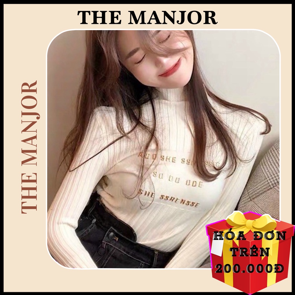 ÁO CỔ LỌ THÊU GÂN ĐŨA  - AK0027 | steven.factory