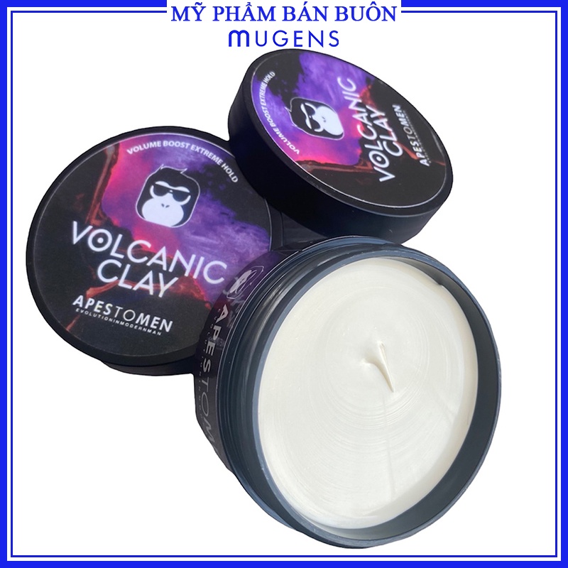 Sáp vuốt tóc nam Volcanic Clay CHÍNH HÃNG, chăm sóc tóc, giữ nếp tóc MN01