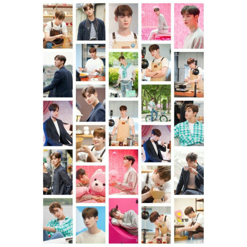 LOMO card 27 ảnh Thành Viên ASTRO - CHA EUN WOO - SEOUL LAN Line