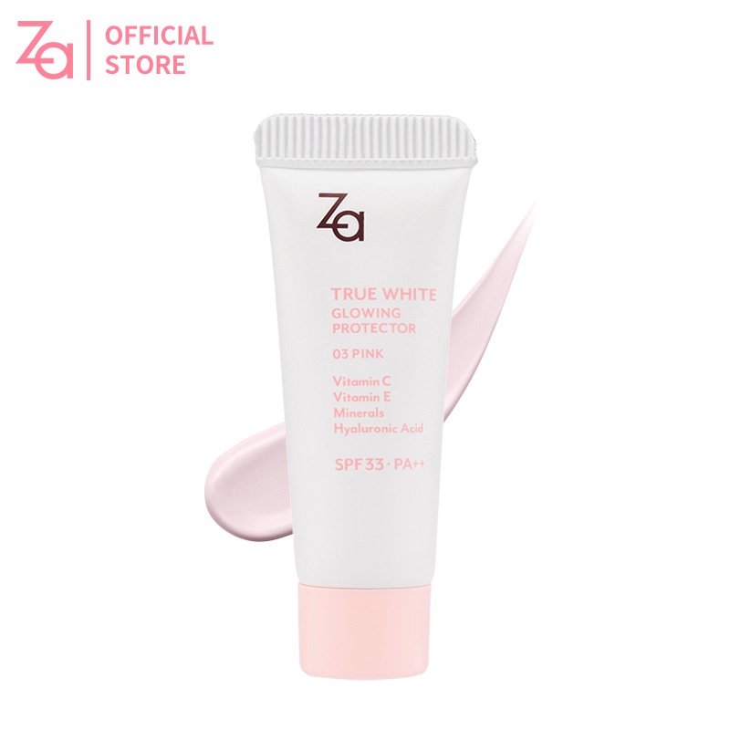 ZA Kem Lót Chống Nắng SPF 33 PA++ 4g kiểm soát dầu Dưỡng Ẩm Làm Trắng Da Che Khuyết Điểm