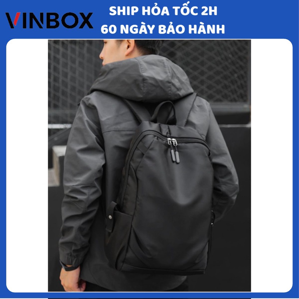 Balo Đi Học Cho Học Sinh Cấp 3, Cấp 2 Giá Rẻ Chống Thấm Nước Đựng Laptop, Sách Vở Thời Trang Hottrend VINBOX BL02
