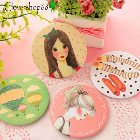 Gương trang điểm mini cute