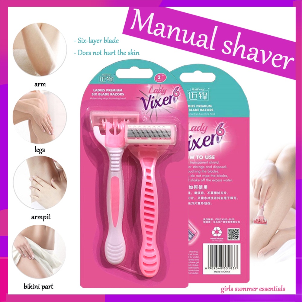 Set 2 Máy Cạo Lông Mini Dùng Cho Cơ Thể Tiện Dụng