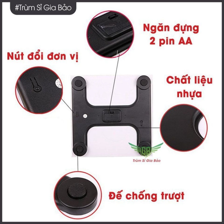 Cân điện tử dùng pin tiểu, bằng sức khoẻ điện tử mini để nhà Covixa22.official