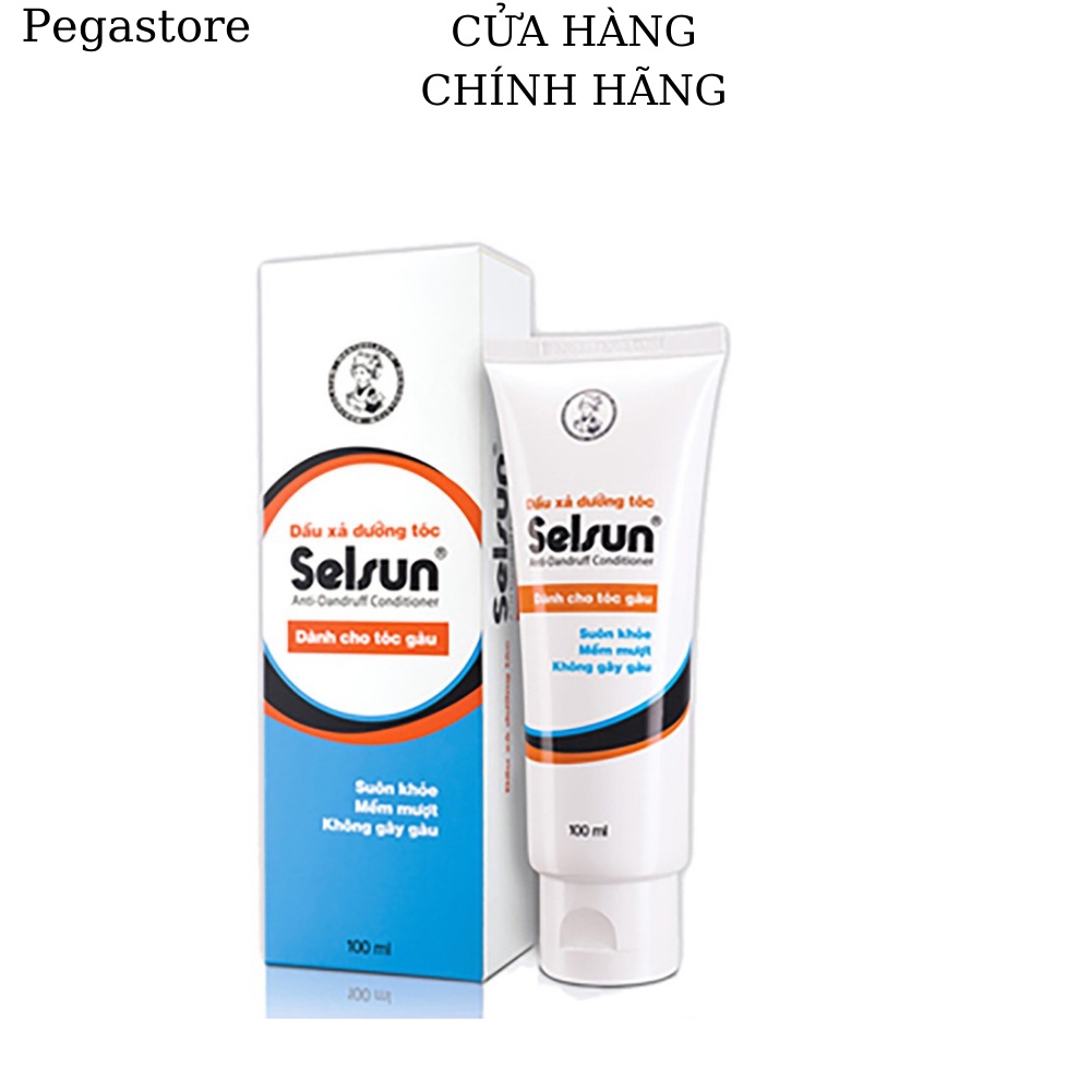 Dầu xả tóc Selsun Anti-Dandruff Conditioner - Dầu xã Selsun 100ml Ngăn Gàu Hiệu Quả