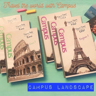 Vở kẻ ngang b5 landscape 120 trang campus blas120