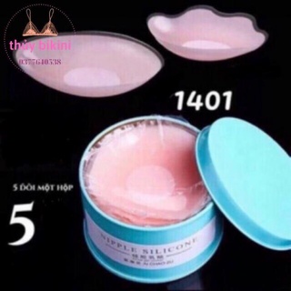 Hộp 5 đôi miếng dán ngực silicon