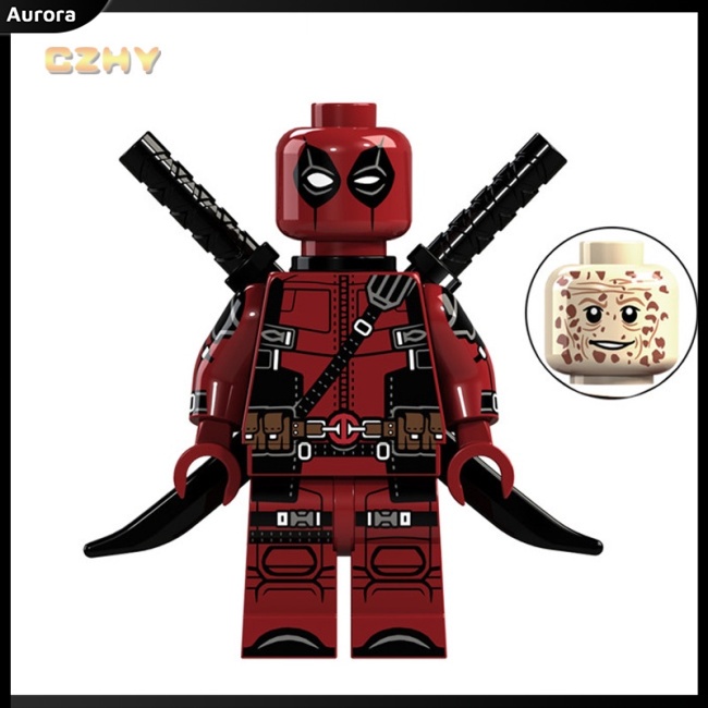 Mô Hình Lego Nhân Vật Deadpool Hồng Cực Quang