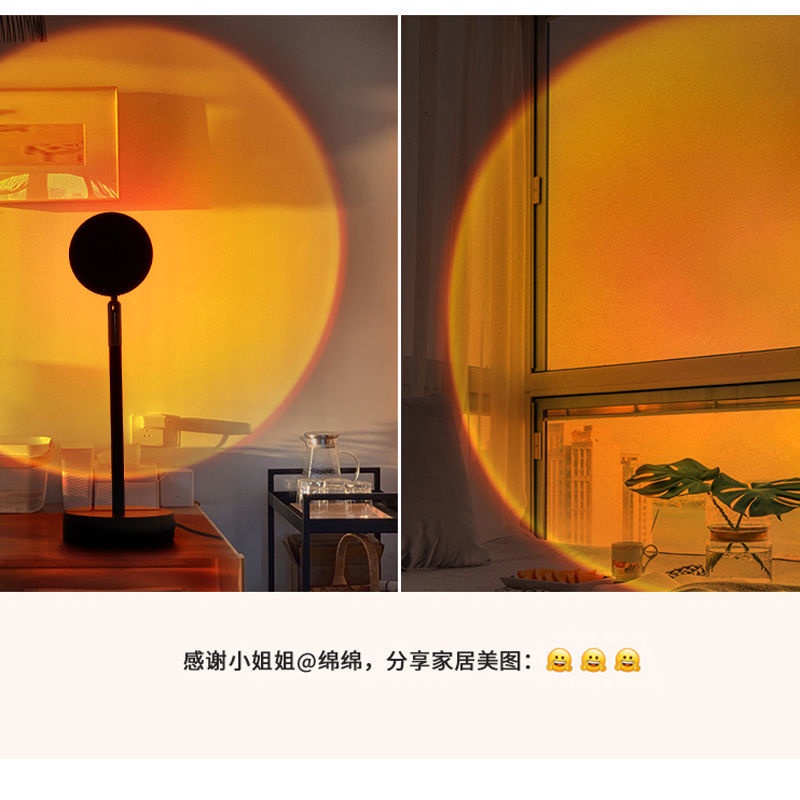 Đèn Chiếu Sáng Tạo Hiệu Ứng Hoàng Hôn Dùng Làm Phông Nền Chụp Ảnh