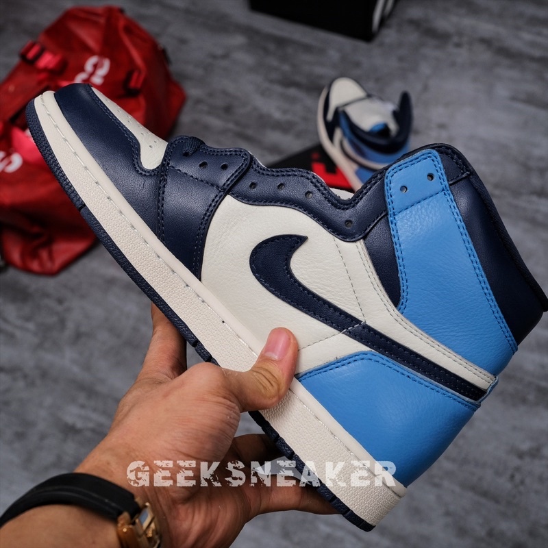 [GeekSneaker] DEAL HOT - Giày Sneaker Jordan 1 High Obsidian