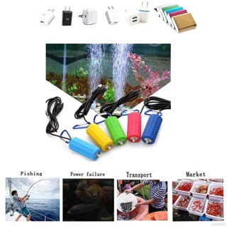 Sục khí mini có cáp USB cho bể cá