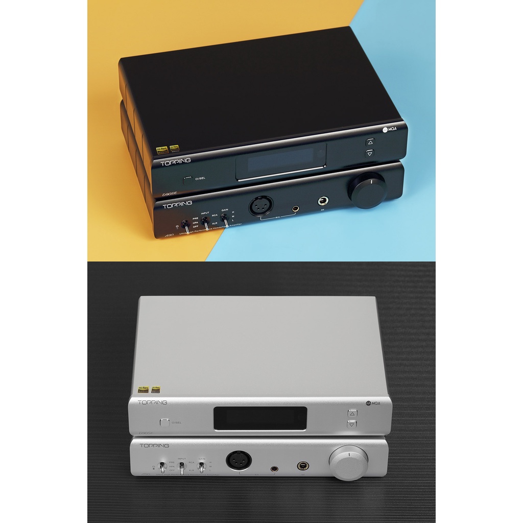 Bộ Giải Mã Dac/Amp Topping D90 SE - Bảo Hành Chính Hãng 12 Tháng