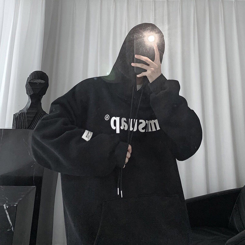 Áo Hoodie Nam Nữ Vải nỉ Form Rộng Không Xù Lông Unisex