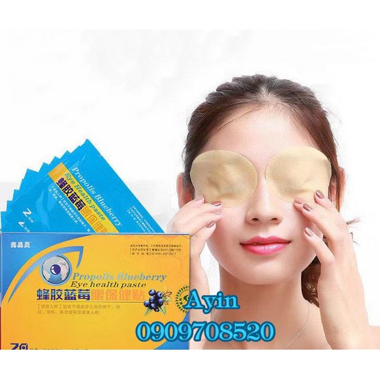 Mặt nạ mắt dưỡng khô mắt , mỏi mắt bảo vệ cho mắt - Propolis Blueberry Eye Health Paste