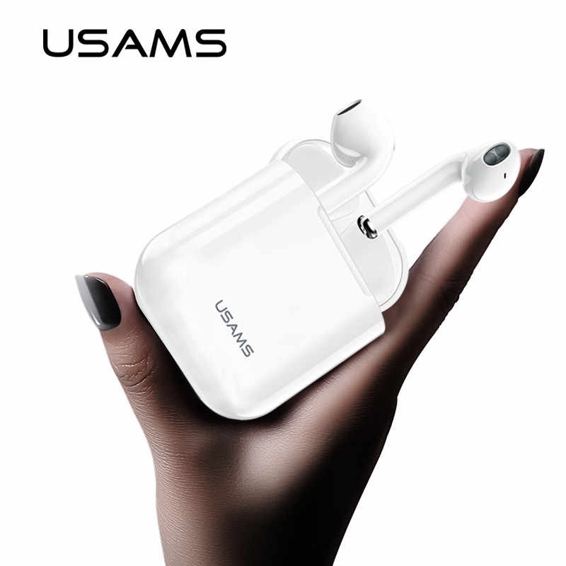 Tai nghe Bluetooth không dây Airpod Usams US-LQ001 ♥️Freeship♥️ Giảm 30k khi nhập MAYT30 - Tai nghe không dây chính hãng