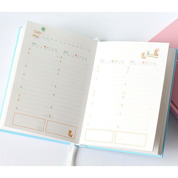 365 Daily Planner - Sổ kế hoạch planner 365 dày dặn tiện lợi