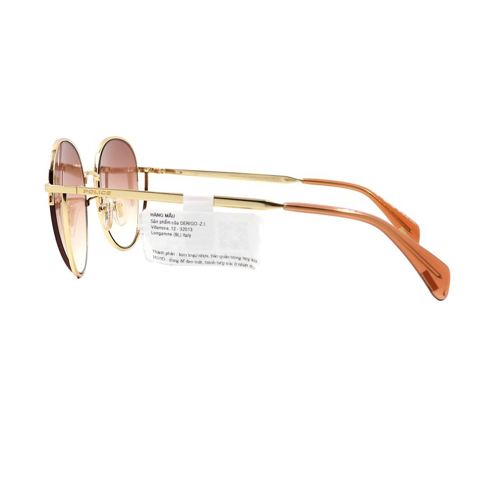 Kính mát nam nữ Police SPL834 màu sắc thời trang chính hãng, thiết kế dễ đeo bảo vệ mắt