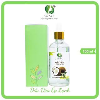 Dầu dừa ép lạnh nguyên chất 100ml nu care