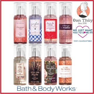 Xịt thơm toàn thân, Body mist Bath & Body Works Travel Size 75ml